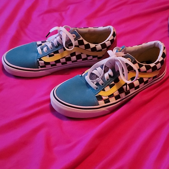 vans crazy checks multi
